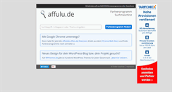 Desktop Screenshot of affulu.de